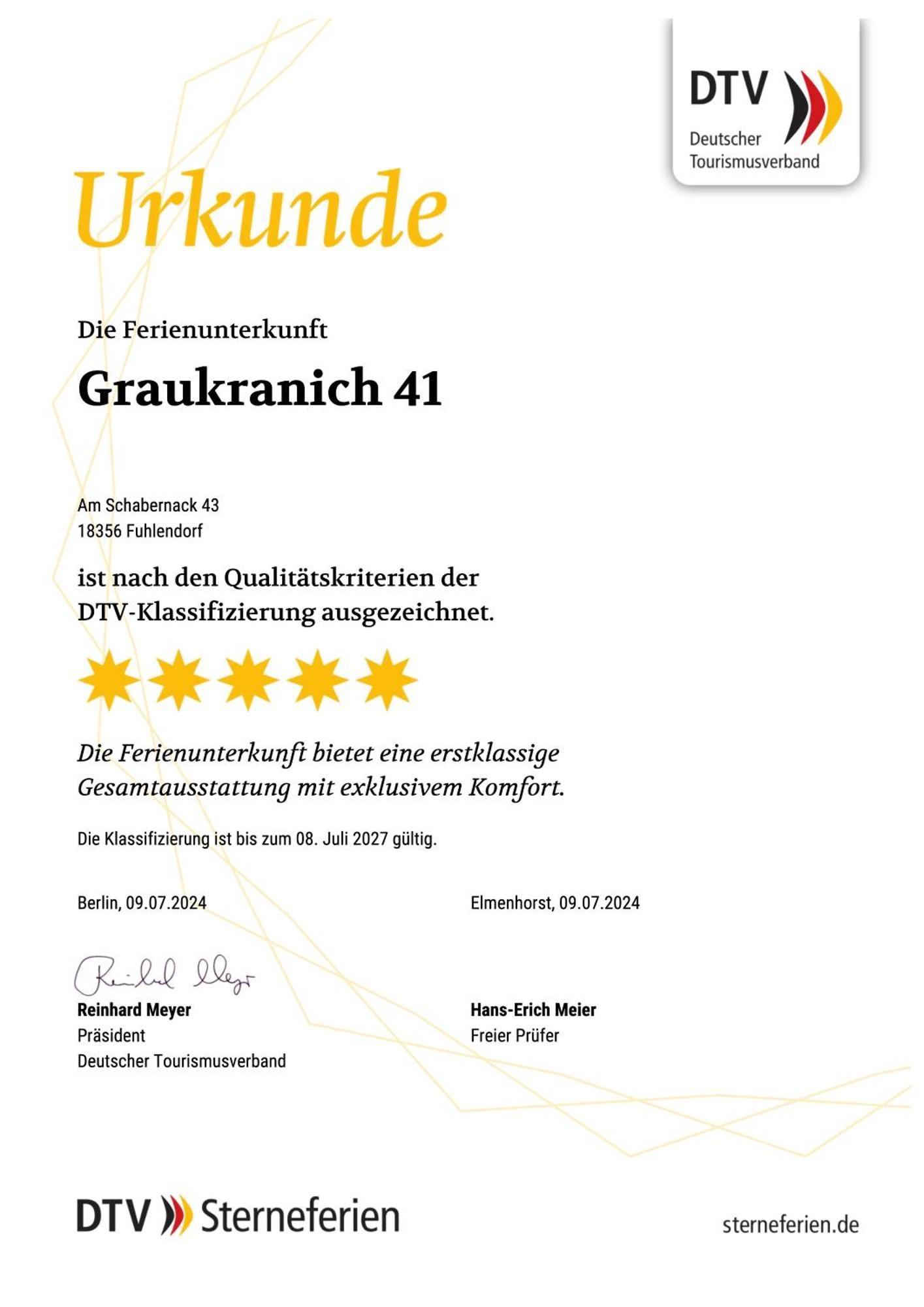 Ferienhaus Graukranich 41 Fuhlendorf  Экстерьер фото